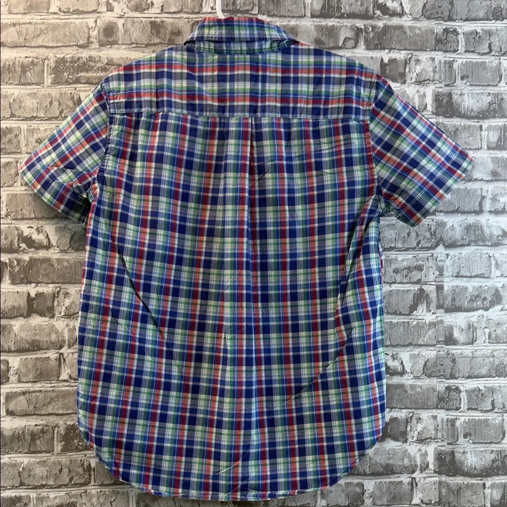 Ralph Lauren Vibrant‎ Plaid Button-Down Shirt